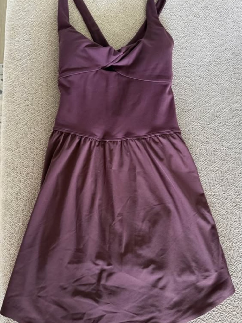 Fabletics purple Daydreamer+ Classic Mini Dress, size small, LIKE NEW